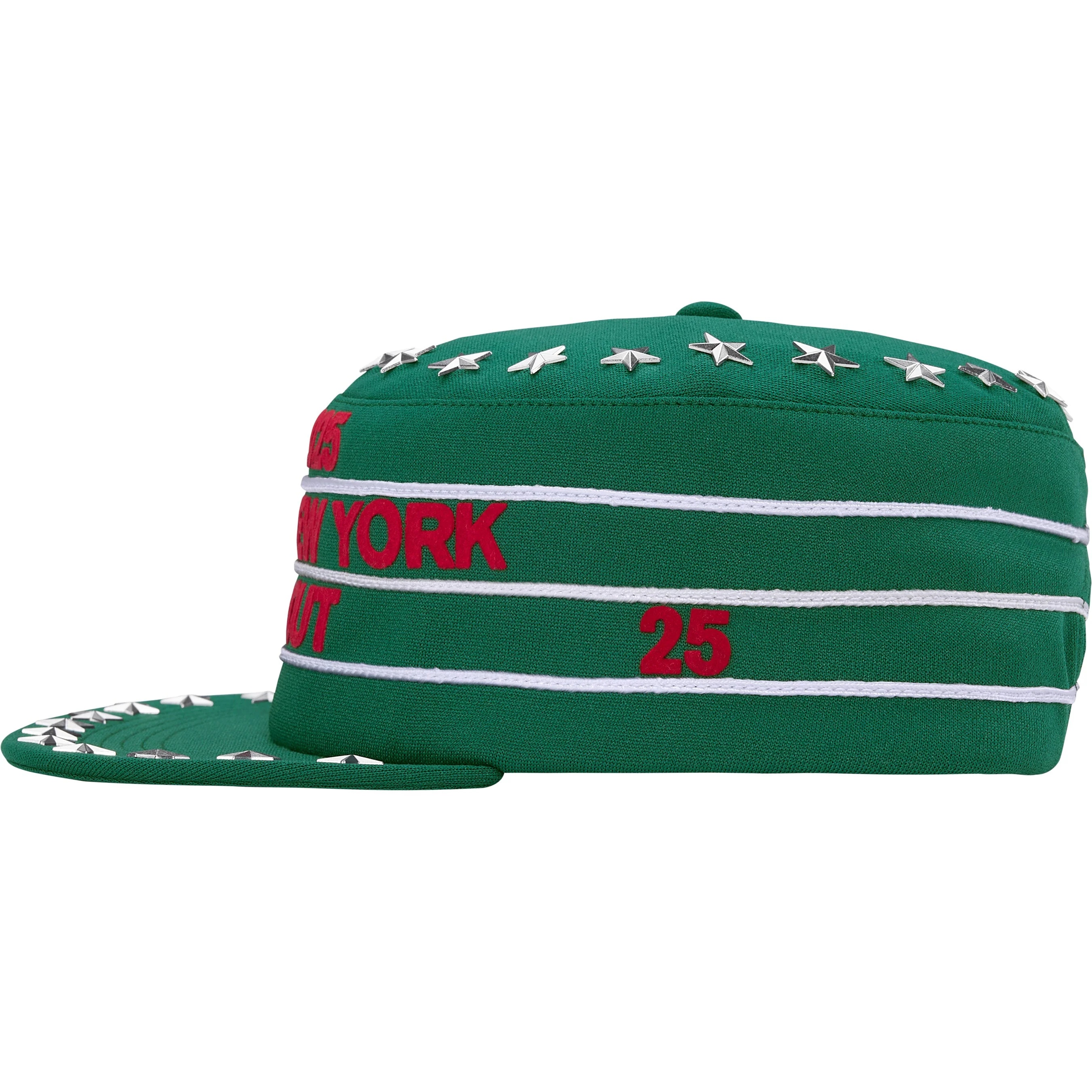 Stars Studded Pillbox Hat view 4